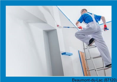 rénovation peinture extérieur Beaumont-du-Lac-87120