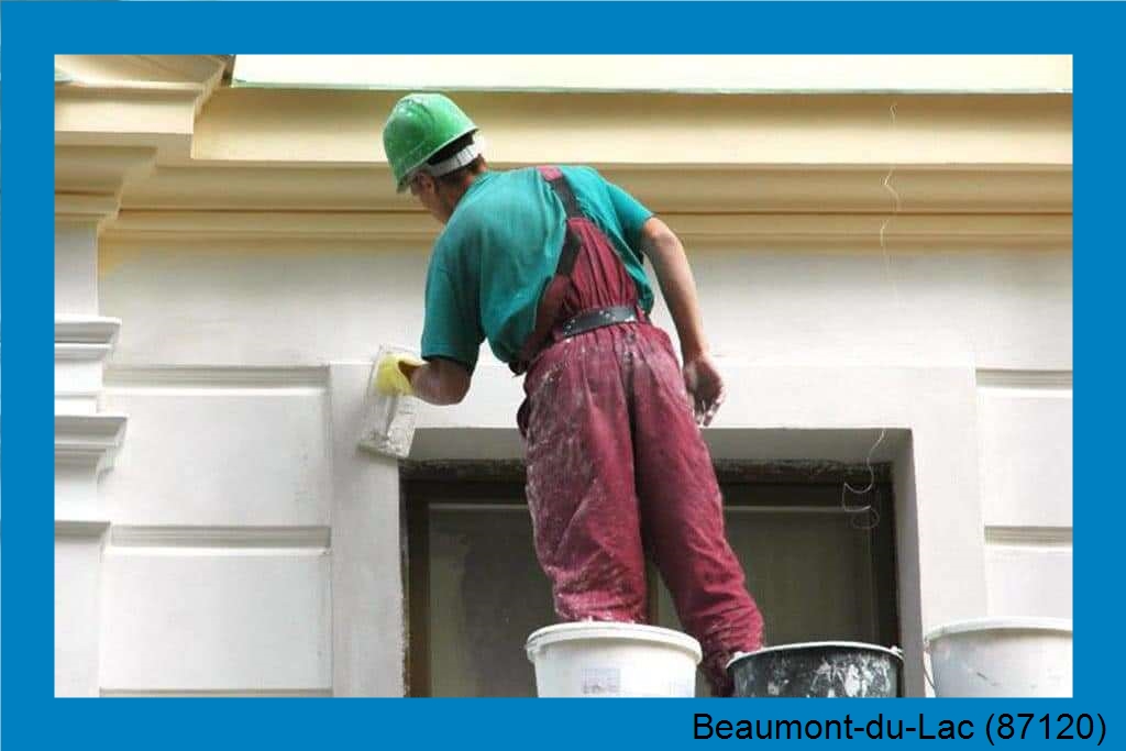 travaux peinture extérieur Beaumont-du-Lac-87120