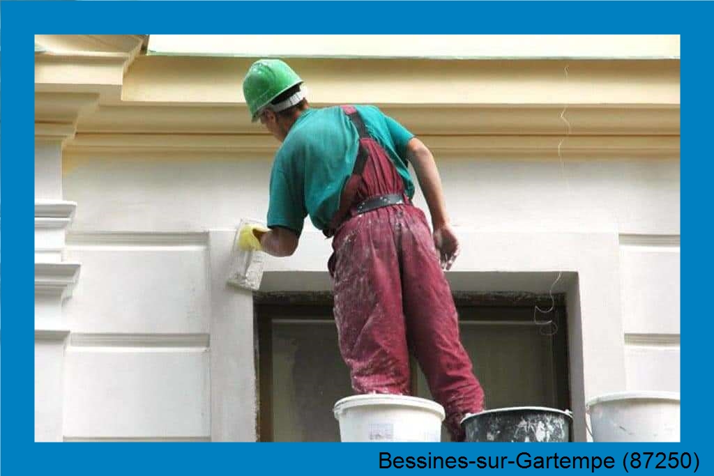 travaux peinture extérieur Bessines-sur-Gartempe-87250