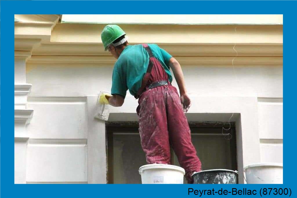 travaux peinture extérieur Peyrat-de-Bellac-87300