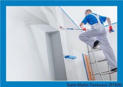 rénovation peinture extérieur Saint-Martin-Terressus-87400