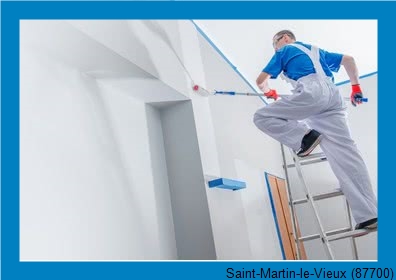 rénovation peinture extérieur Saint-Martin-le-Vieux-87700